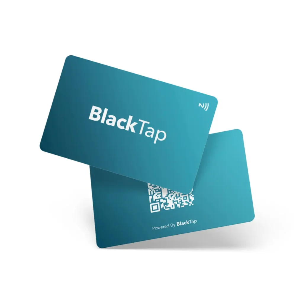 کارت ویزیت دیجیتال بلک تپ طرح اقیانوس