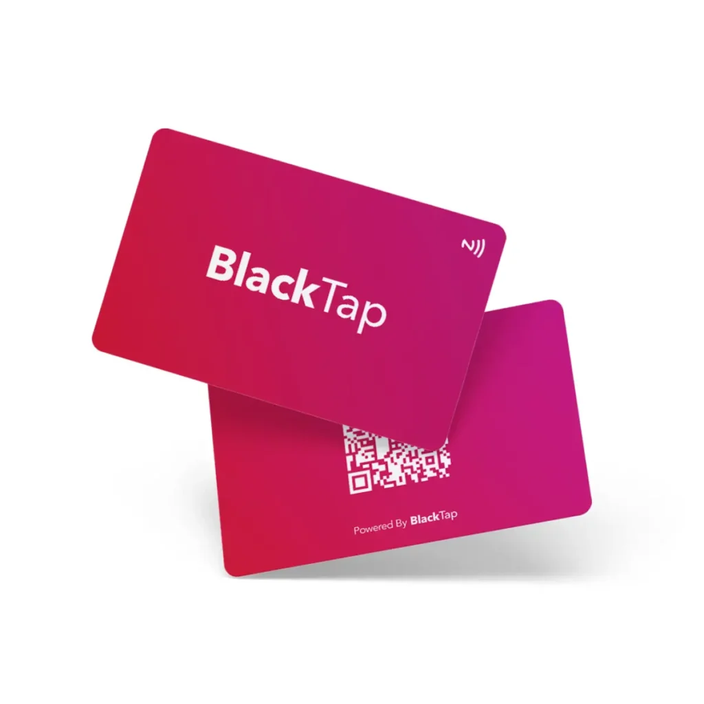 کارت ویزیت دیجیتال بلک تپ طرح یاقوت